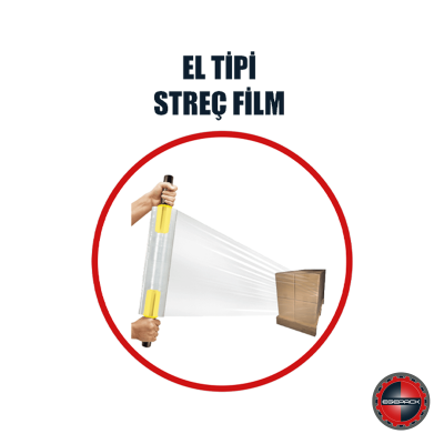 EGEPACK EL TİPİ STREÇ FİLM NT 350 50X12X600 METRE